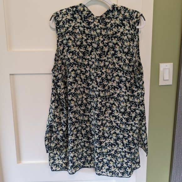 Spense Daisy Print Tunic Tank 2X - Picture 3 of 8